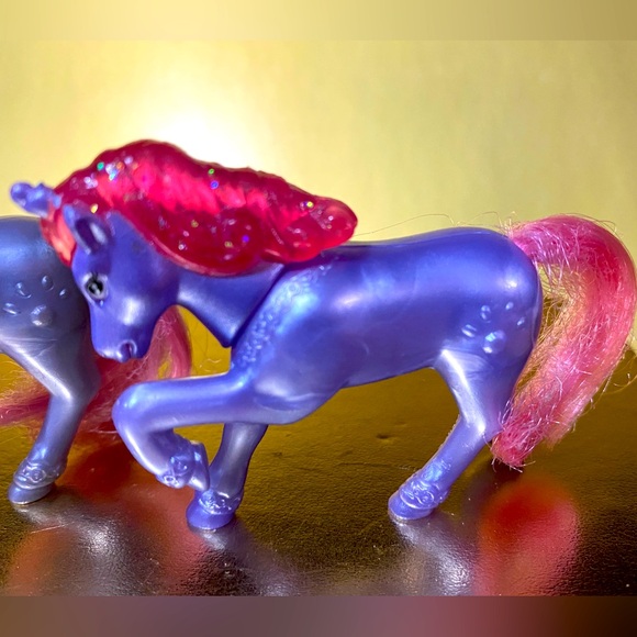 LITTLEST PET SHOP 90’s MCDONALD’S TOYS PONY UNICORN ACTION FGURE BUNDLE OF 3 - Picture 2 of 10